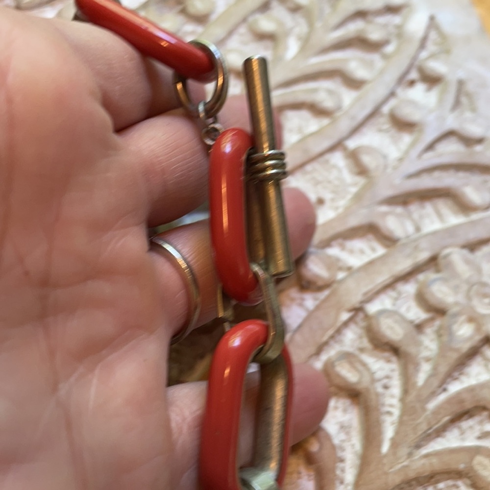 Vintage Matching Set Talbots Chain Link Necklace … - image 5